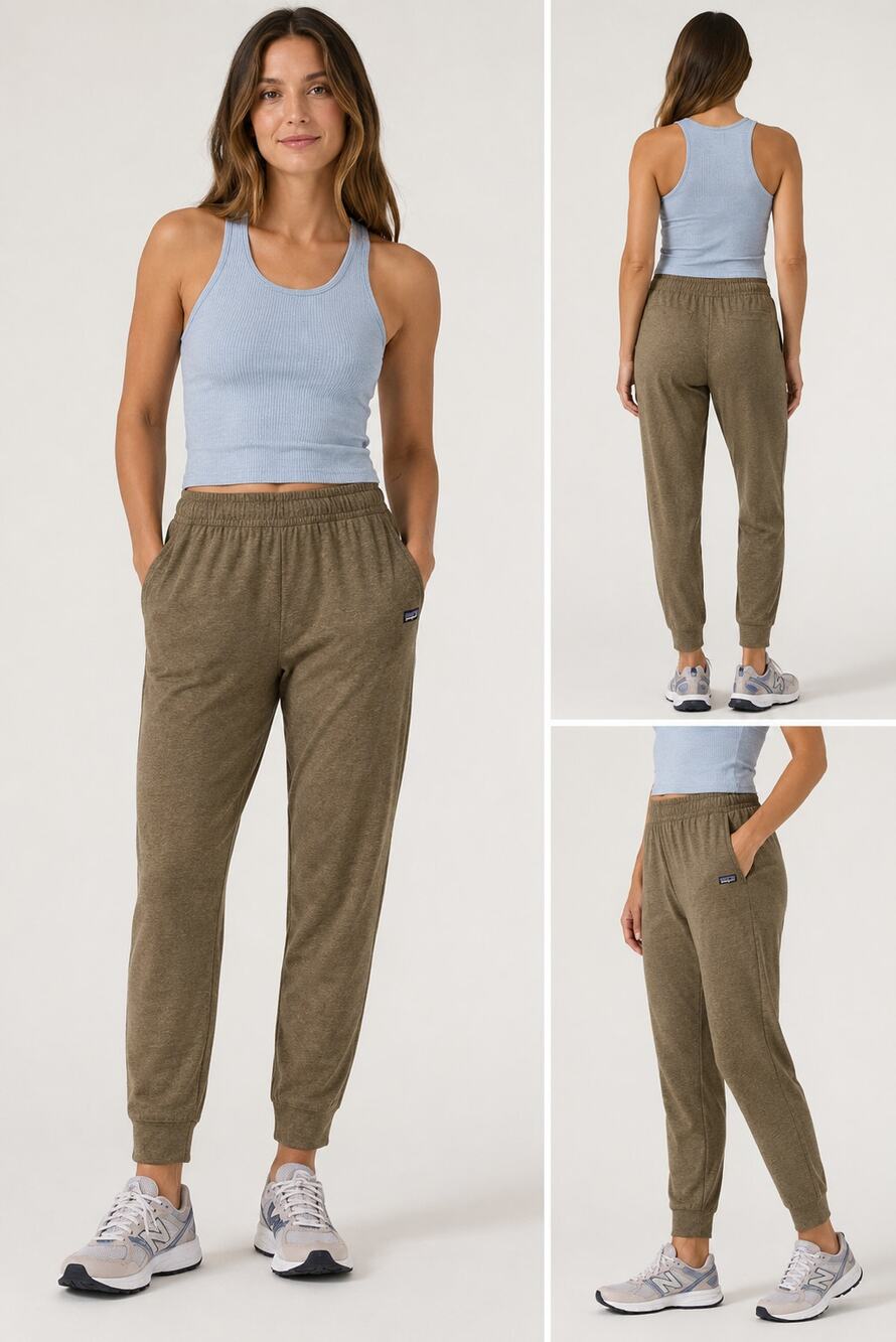 New Patagonia Seabrook Jogger Pants, Wing Grey Women's XL
